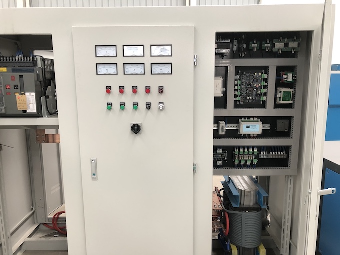 Medium frequency furnace power supply